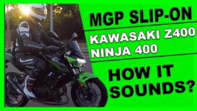 Hotbodies-MGP-exhaust for kawasaki ninja-400-or-kawasaki z400