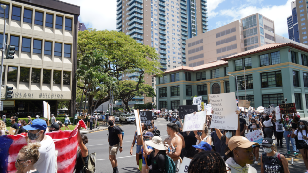 Black Lives Matter protests Hawaii