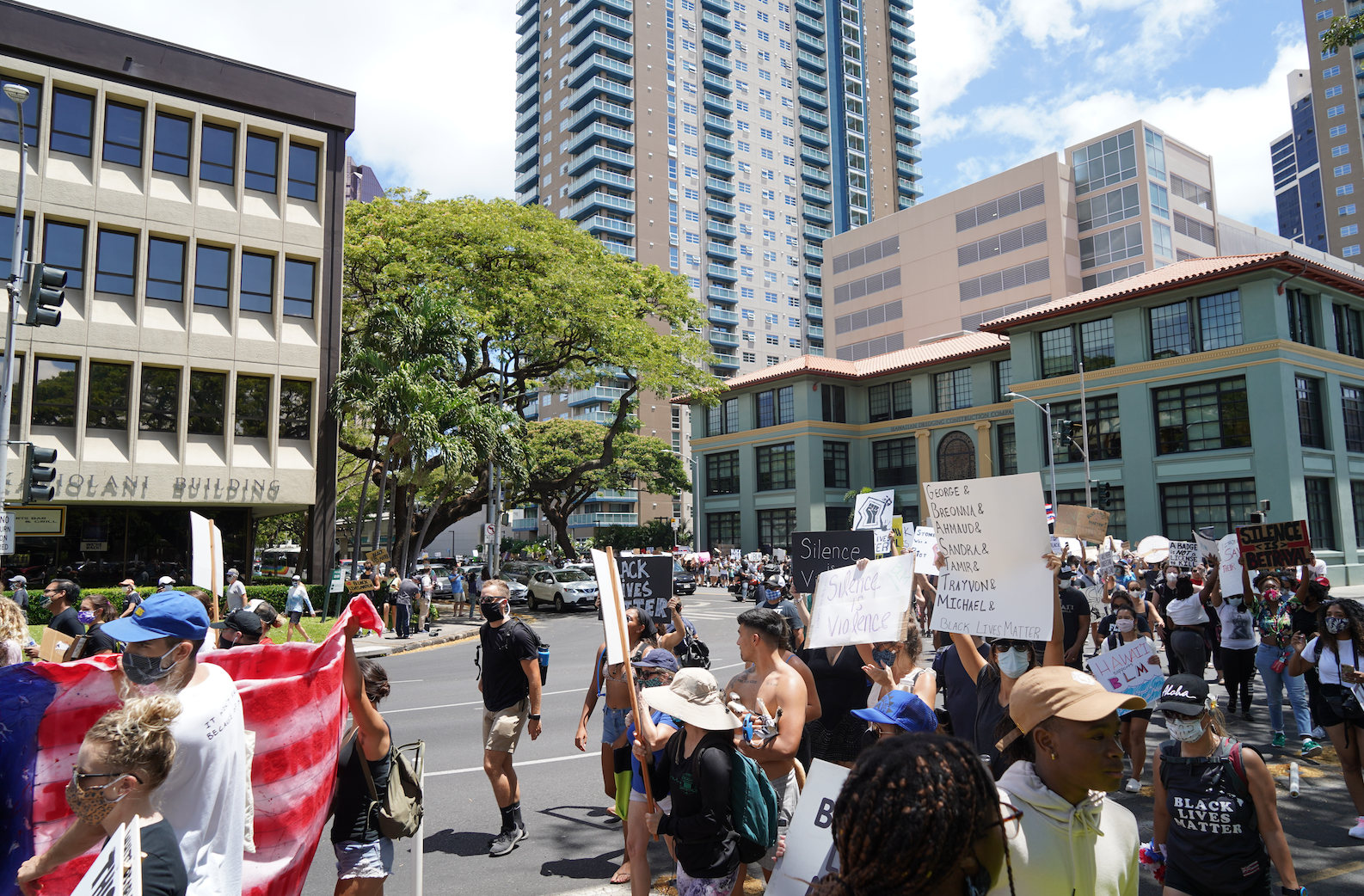 Black Lives Matter protests Hawaii